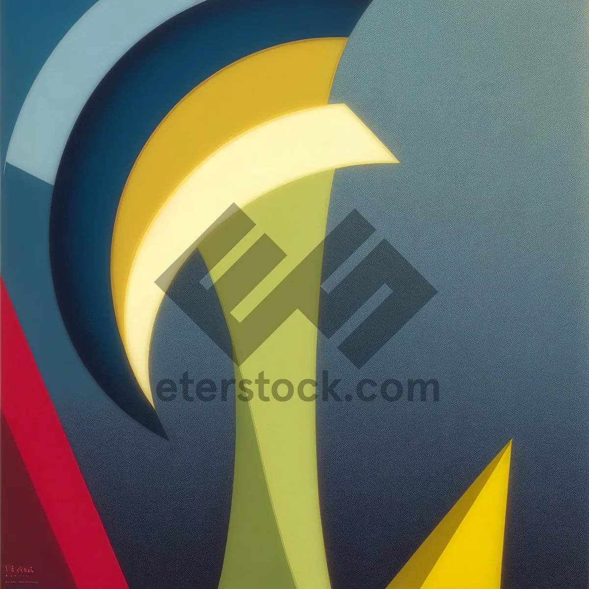 Picture of Patriotic National Flag Design: Symbolic Graphic Art