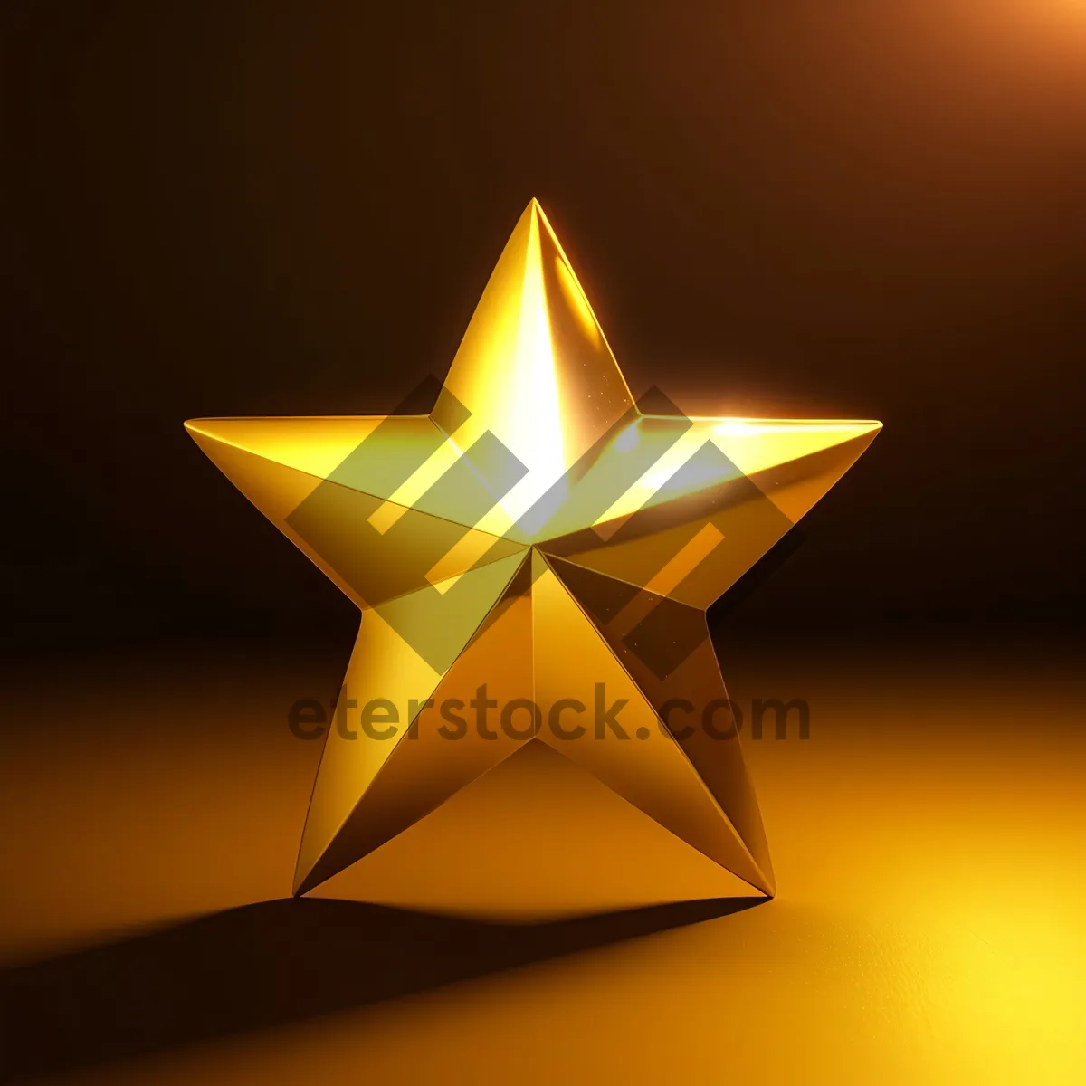 Picture of Shining Star Pyramid Design Icon