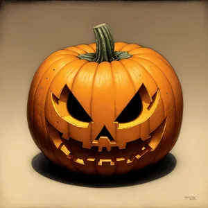 Spooky Harvest: Glowing Jack-O'-Lantern Lantern Decoration