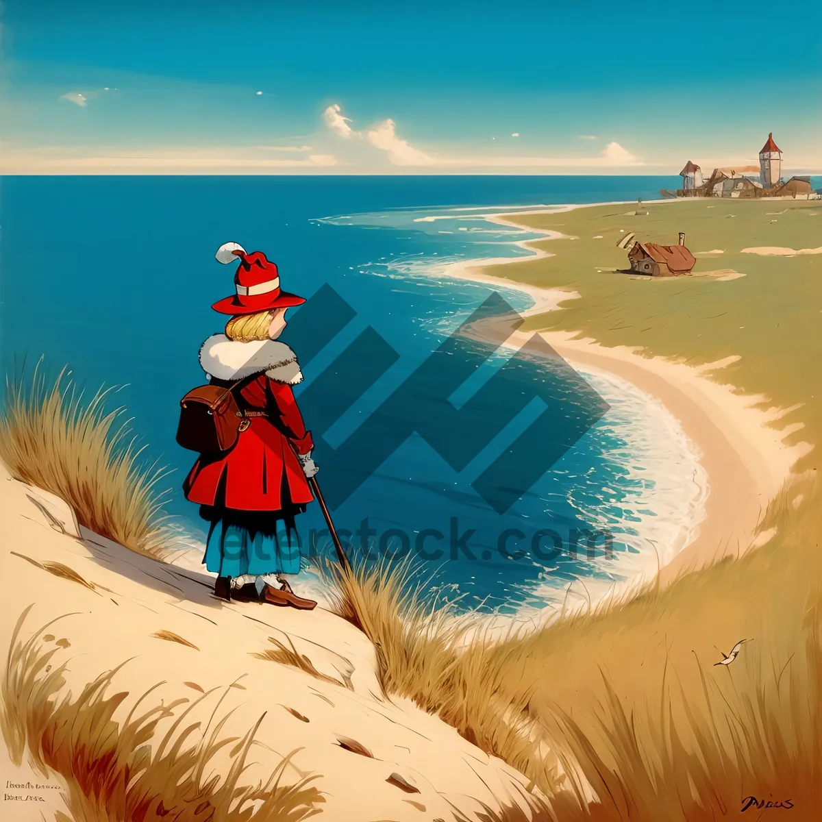 Picture of Serene Coastal Vacation Escape amidst Turquoise Waters