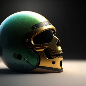 3D Earth Helmet - Global Football Headgear