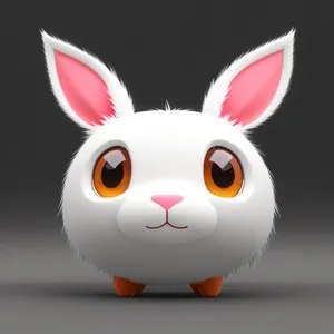 Piggy Bank Bunny: Cartoon Savings for Wealthy Investments