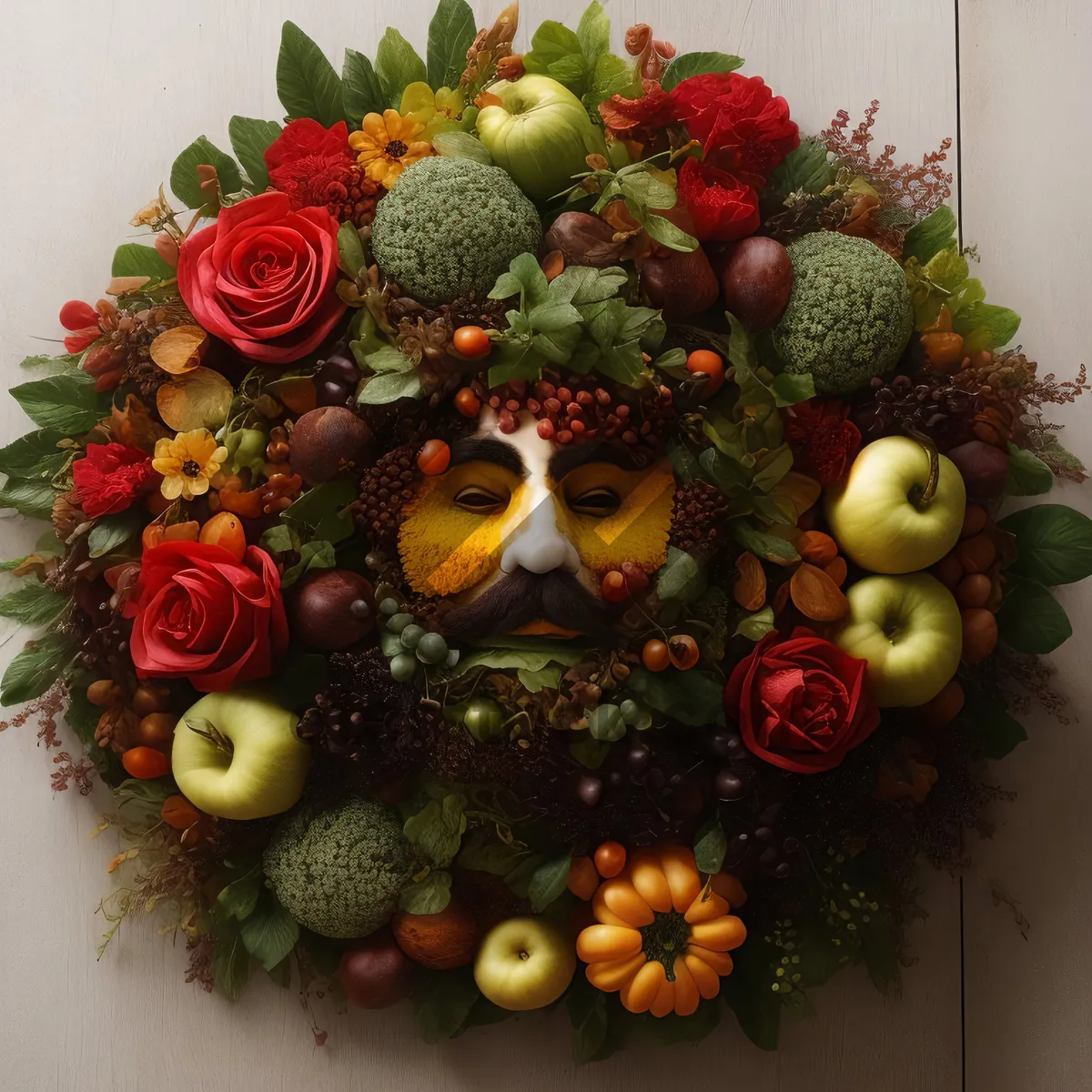 Picture of Delicious and Fresh Strawberry Bouquet Decoration