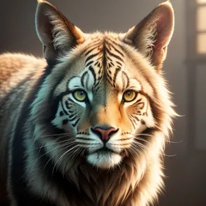 Majestic Tiger: Powerful Feline Predator