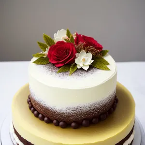 Delicious Berry Chocolate Cake with Fresh Creamicing