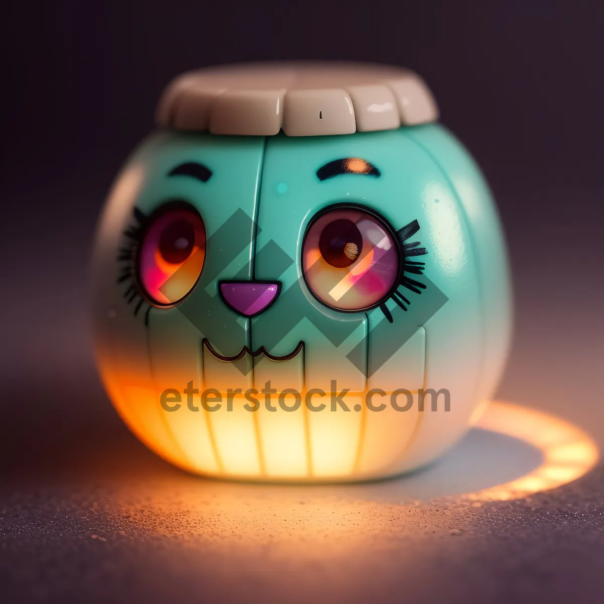 Picture of Savings Pumpkin Lantern - a festive container of financial growth.