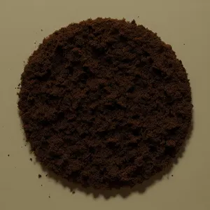 Sweet Dessert Plate with Chocolate and Sugar Powder
