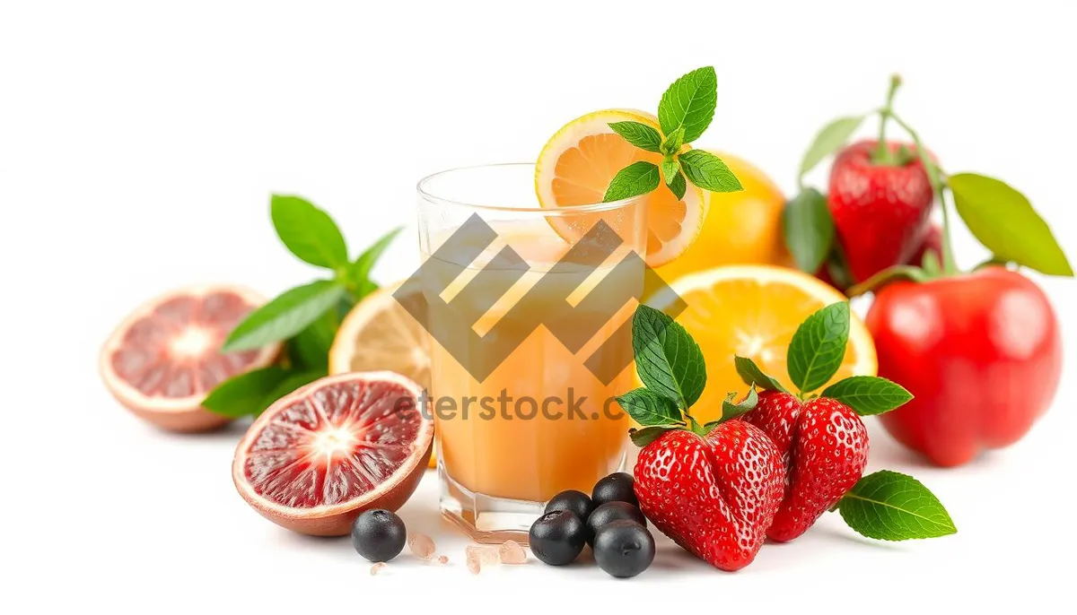 Picture of Fresh Strawberry Berry Tea Drink