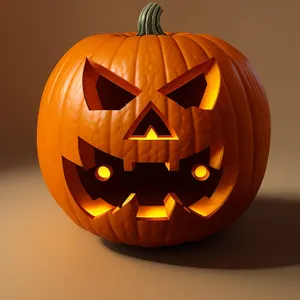 Spooky Halloween Jack-O'-Lantern Glow