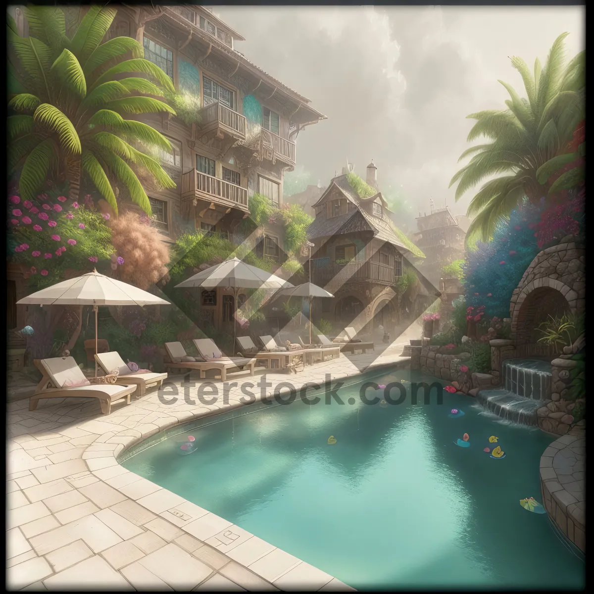 Picture of Tropical Paradise Poolside Retreat.