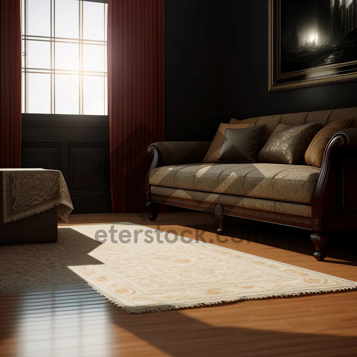 Picture of Modern Comfort: Elegant Living Room Furniture