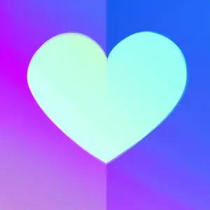 Romantic Heart-shaped Valentine's Card Design