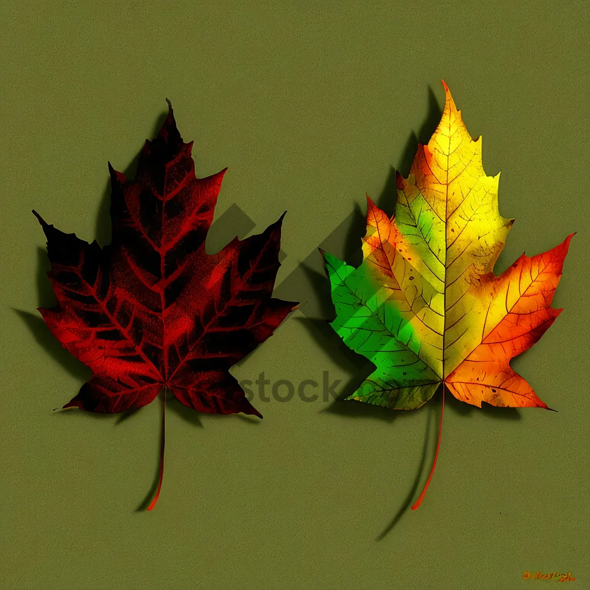 Picture of Vibrant Maple Leaf in Autumnal Garden"

(Note: As an AI language model, I don't have access to images. The provided text is a suggested short name for an image based on the given tags.)