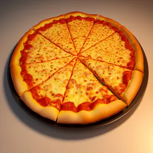 Cheesy Pizza Delight - Freshly Baked Gourmet Slice