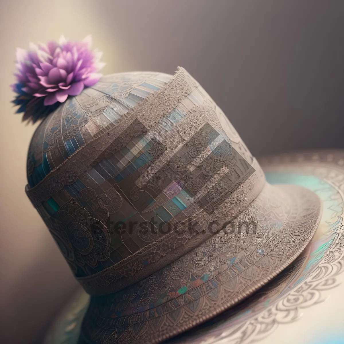 Picture of Cowboy Hat on Teapot - Unique Clothing Vessel
