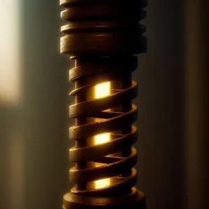 Stacked Coil Springs Representing Financial Success