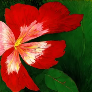 Vibrant Hibiscus Bush: Burst of Color in Garden Design