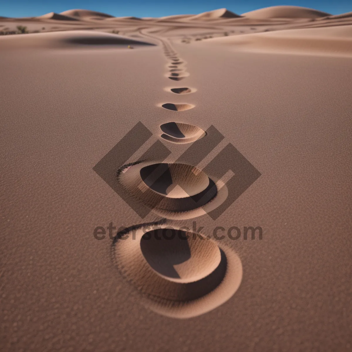 Picture of Sandy Desert Dunes: Vast Tracts of Dry Adventure