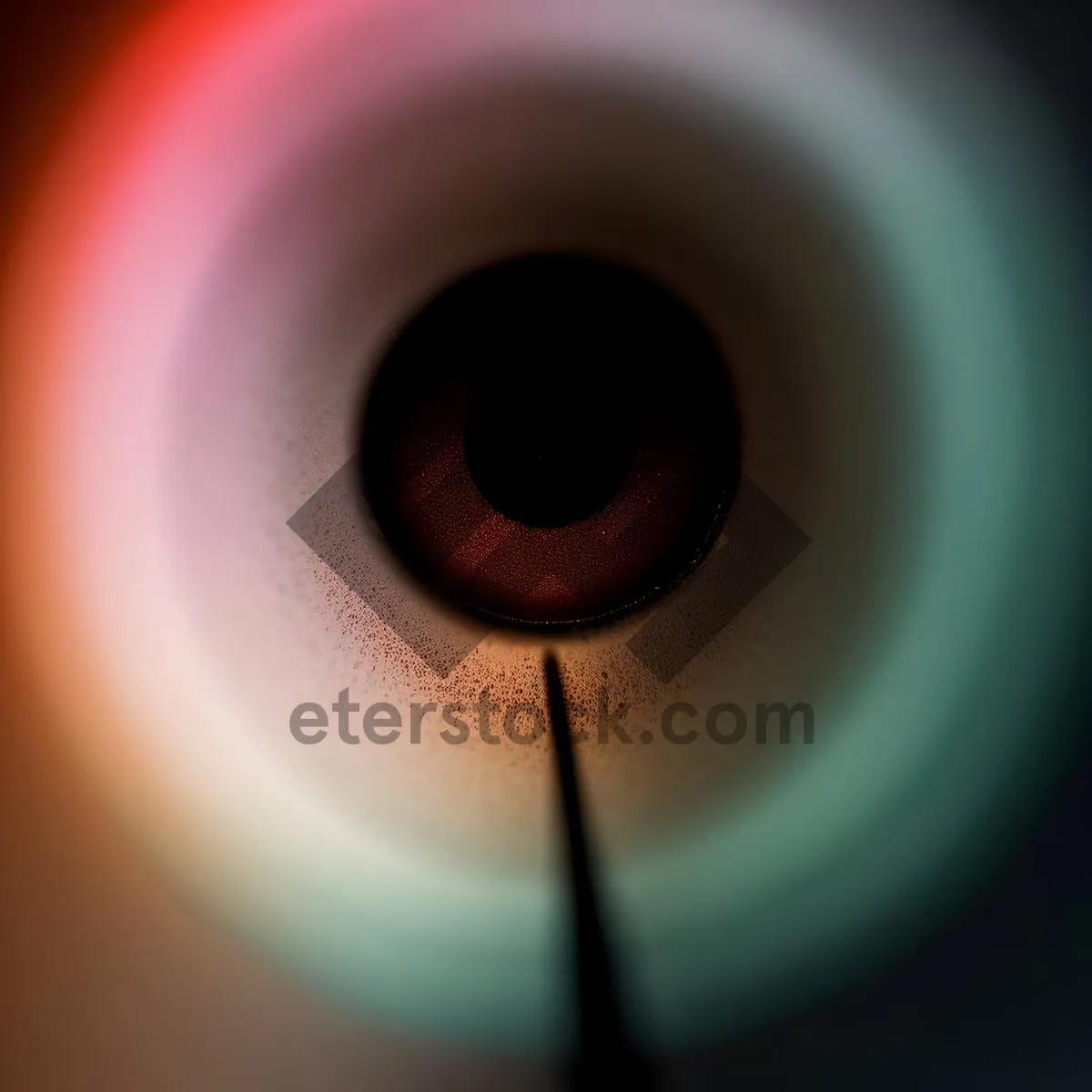 Picture of Black Toilet Tissue with Illuminated Light