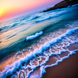 Serenity on the Sandy Coastline