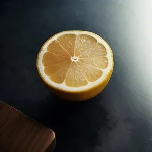 Fresh Tropical Fruit Salad with Citrus Slices and Agave Syrup.