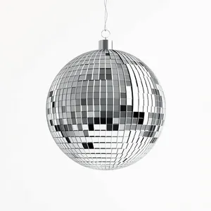 Festive Glass Sphere Decoration for Holiday Celebrations.