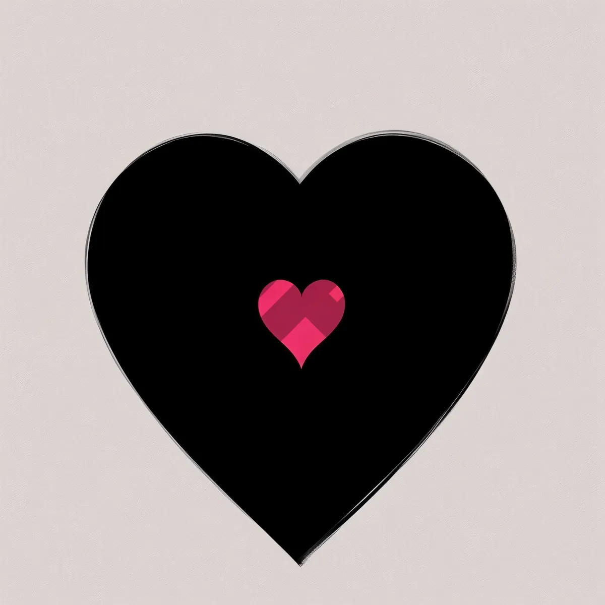 Picture of Shiny Heart Symbol - Valentine's Day Icon