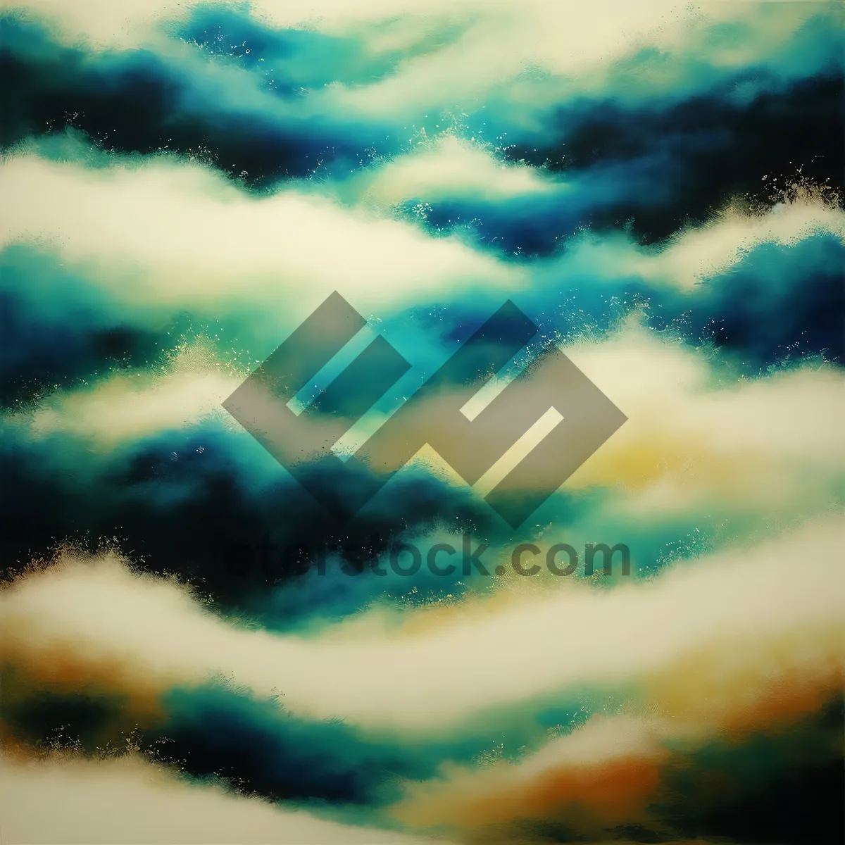 Picture of Abstract Sky Design Digital Art Texture