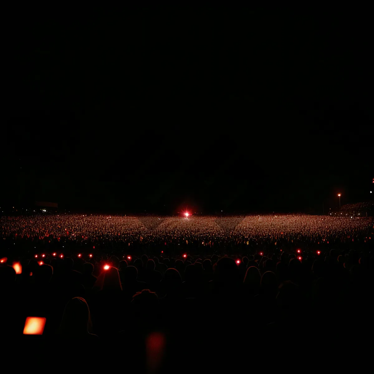 Picture of Enigmatic Night: Captivating Celestial Laser Show