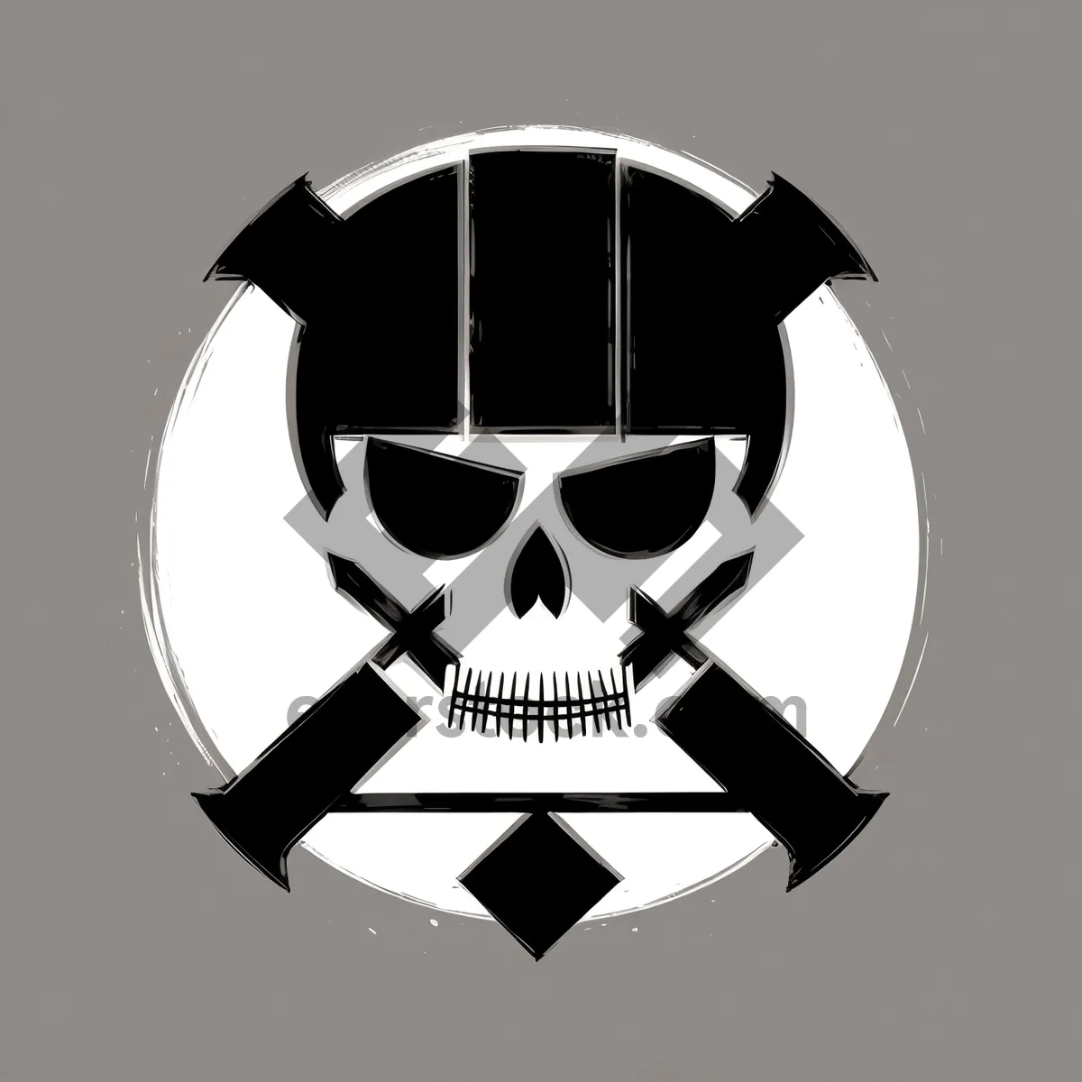 Picture of Pirate Cartoon Symbol Design Icon Sign