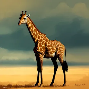 Majestic Giraffe in the Wild