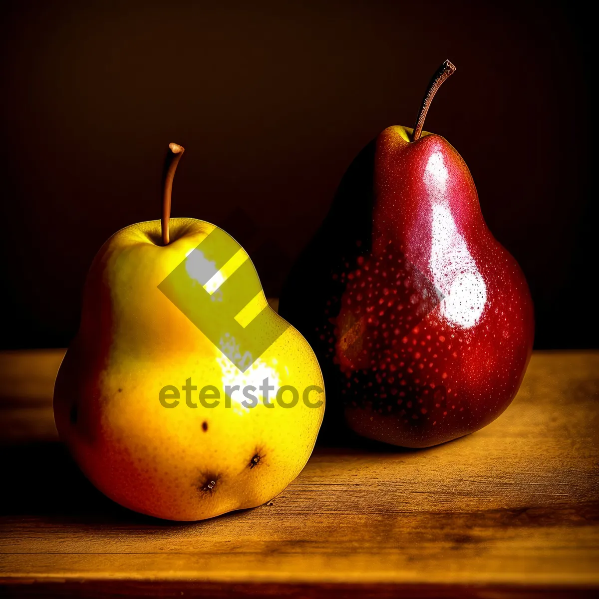 Picture of Ripe and Juicy Yellow Pear – Fresh and Healthy Snack