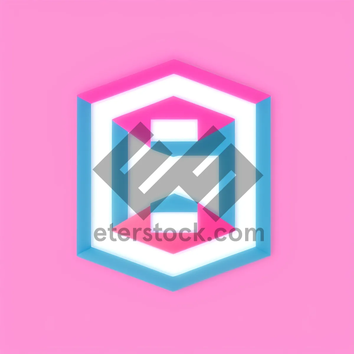 Picture of Glossy Square 3D Button Icon