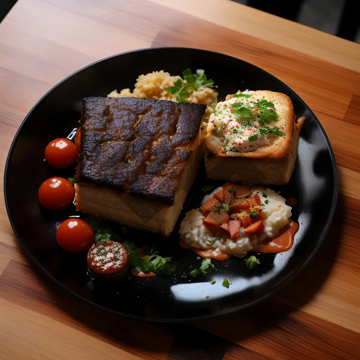 Picture of Delicious Gourmet Salad with Grilled Beef