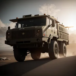 Powerful Military Half-Track Truck for Efficient Transportation