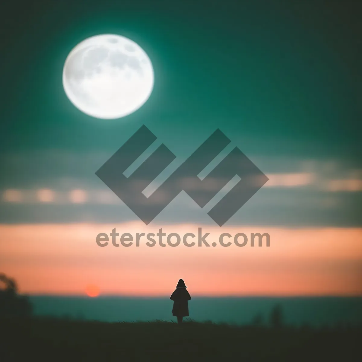 Picture of Vibrant Sunsets over Rural Landscapes