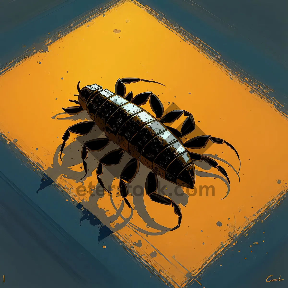 Picture of Scorpion - Arachnid Invertebrate Predator