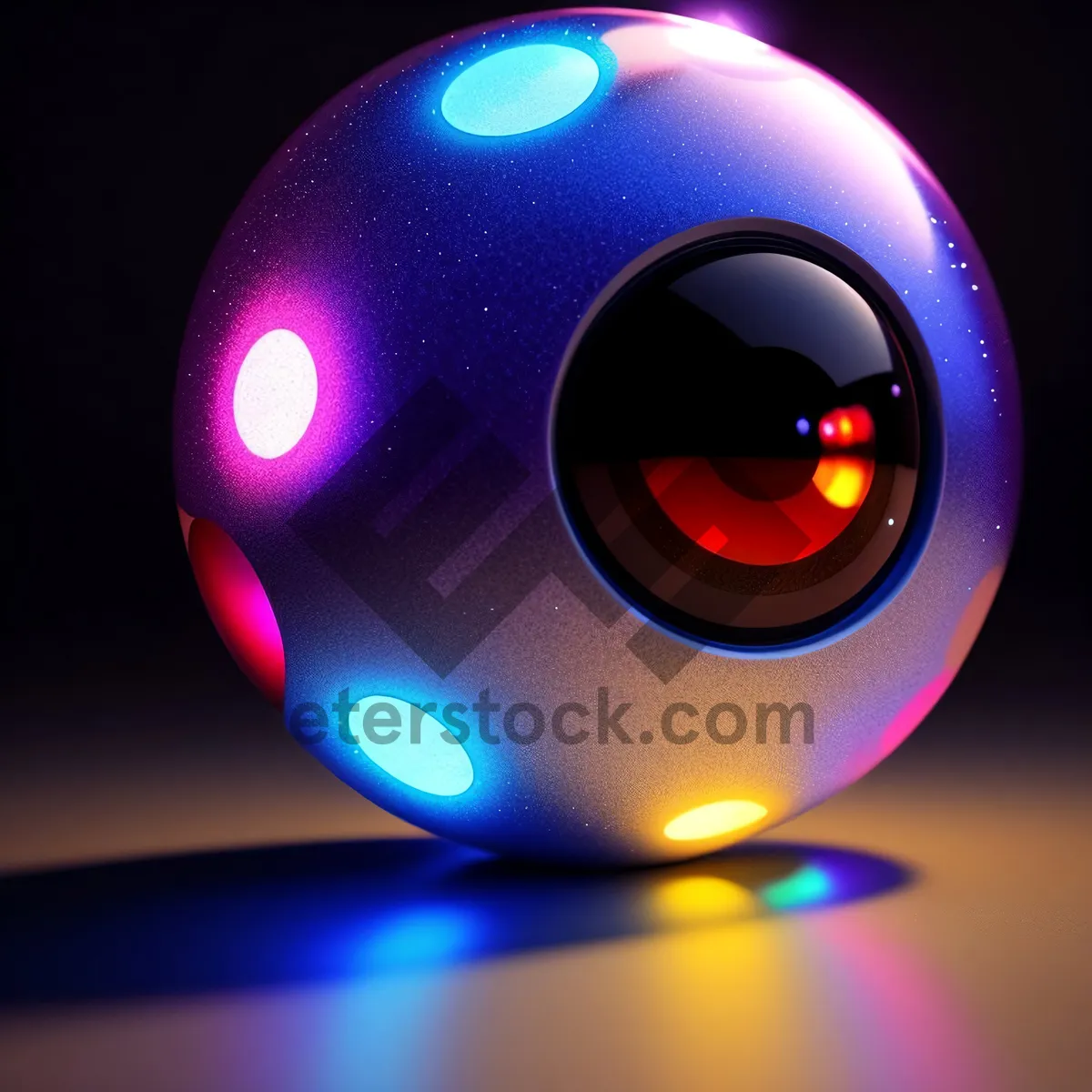 Picture of Colorful Celestial Projection: Digital Planet Light Design