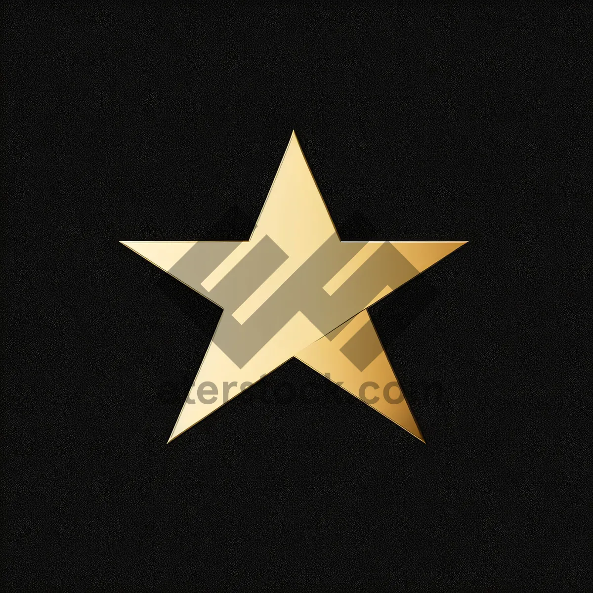 Picture of Dazzling 3D Star Symbol Graphic Design