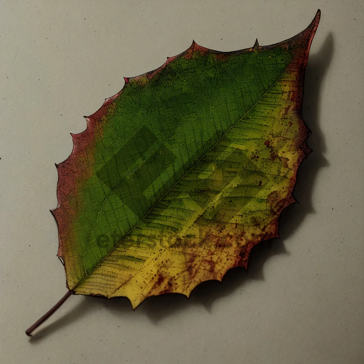 Picture of Fall Foliage: Vibrant Maple Leaf Bookmark