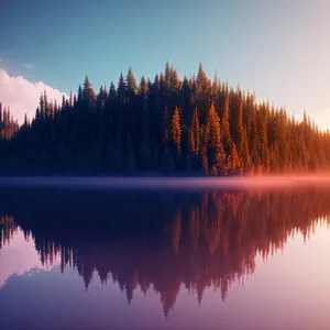 Serene Reflections of a Majestic Landscape