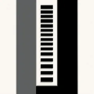 Black Piano Keys Closeup - Musical Device Keyboard