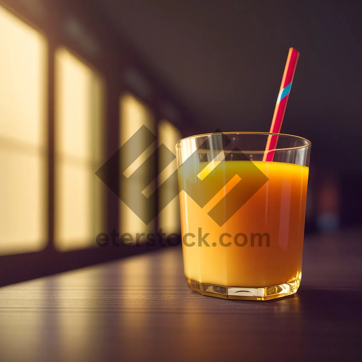 Picture of Refreshing Citrus Drink in a Glass