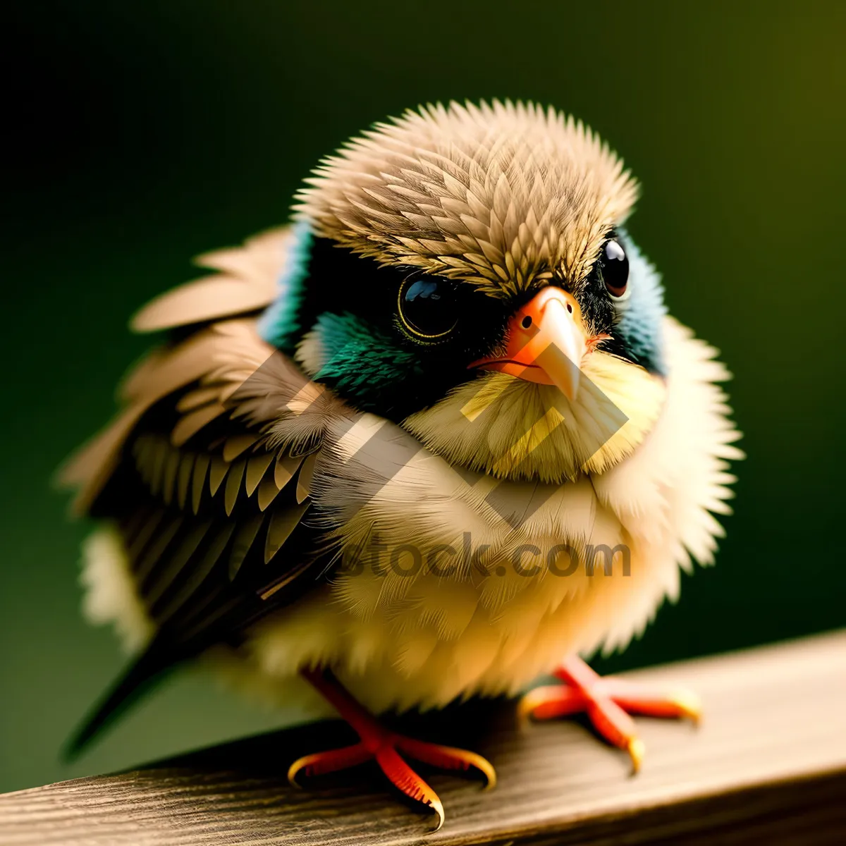 Picture of Wild Sparrow: Feathered Eye of Nature's Lookout