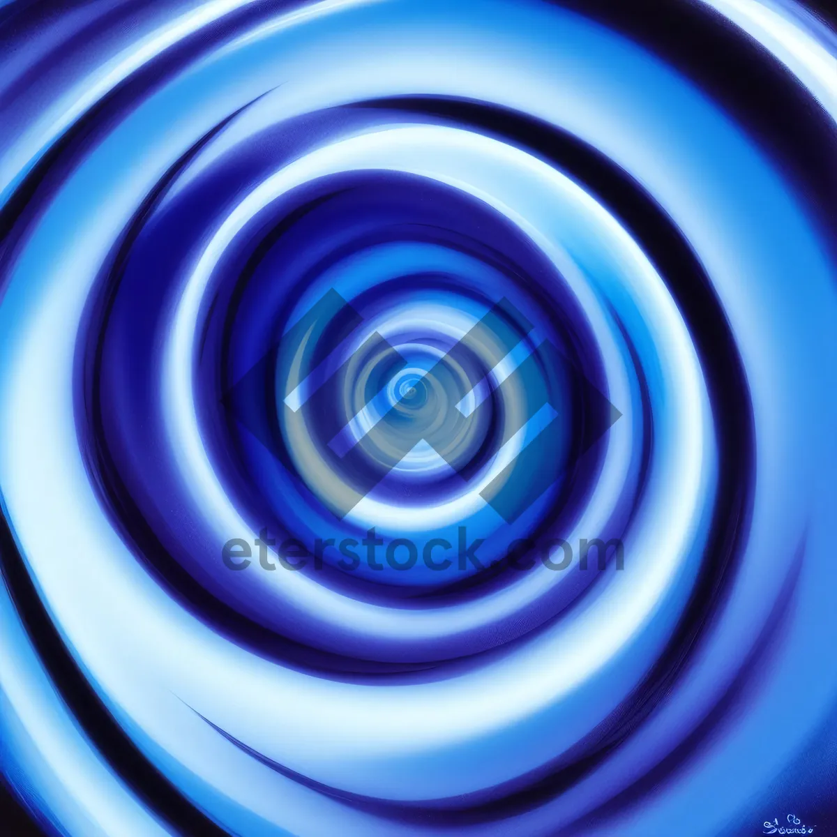 Picture of Vibrant Abstract Tunnel of Colorful Motion.