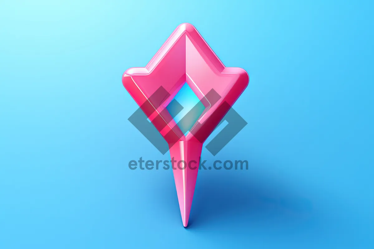 Picture of 3D Five-Spot Symbol Icon Sign