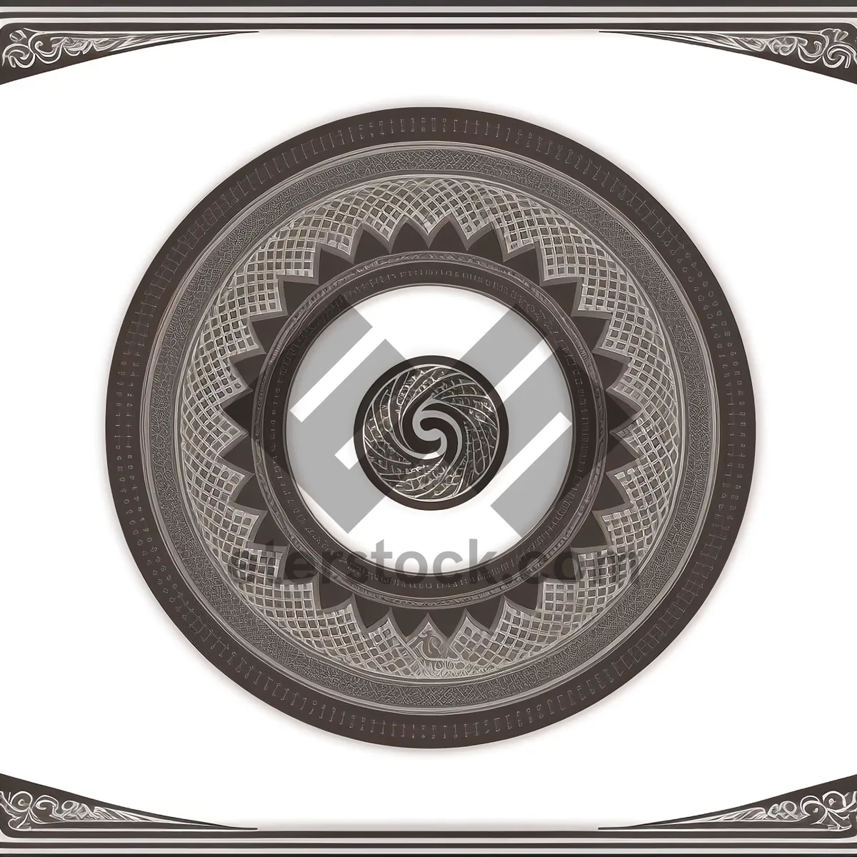 Picture of Digital Sound Circle: Black Disk for Audio Storage