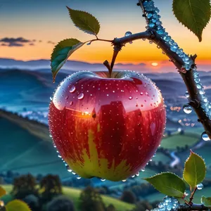 Fresh and Delicious Berry Apple Snack