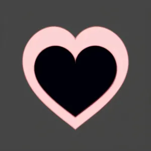 Love-Heart-Symbol: Valentine's Day Romance Icon Art