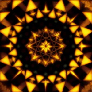 Honeycomb Mosaic - Geometric Pattern Art